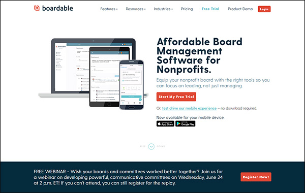 Explore Boardable's top fundraising software for board management.