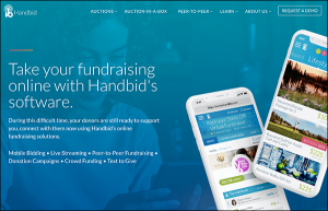 Handbid is the top fundraising software solution for virtual auctions.