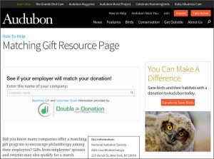 Double the Donation's tools integrate right on your donation pages.