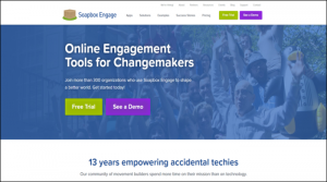 Soapbox Engage is a great fundraising software that integrates directly with Salesforce!