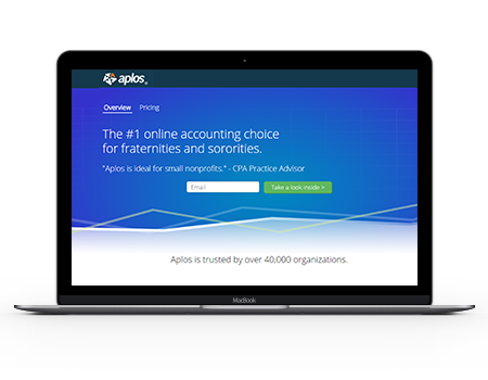 Consider Aplos's fraternity management software for your chapter's accounting needs.