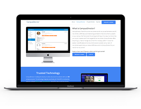 CampusDirector's recruitment software for fraternities is an excellent management solution.