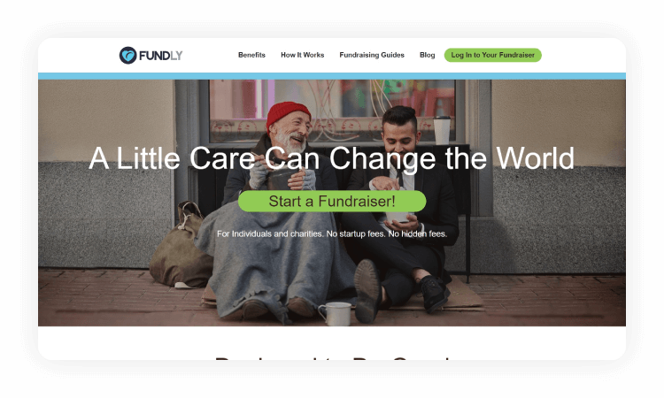 Check out Fundly’s nonprofit crowdfunding platforms and see if it’ll work for your team.