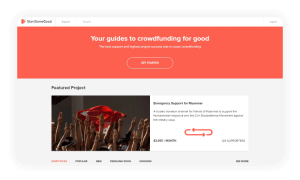 Fund your global project by leveraging StartSomeGood’s nonprofit crowdfunding site.