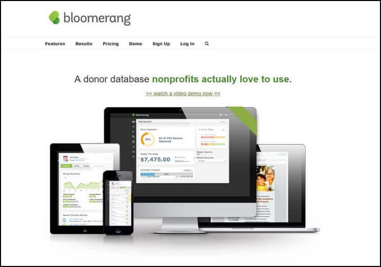 Bloomerang CRM is a great solution for helping your nonprofit retain