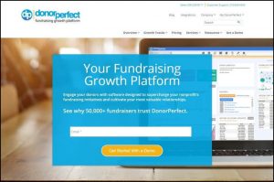 DonorPerfect offers great CRM tools that can help boost donor engagement.