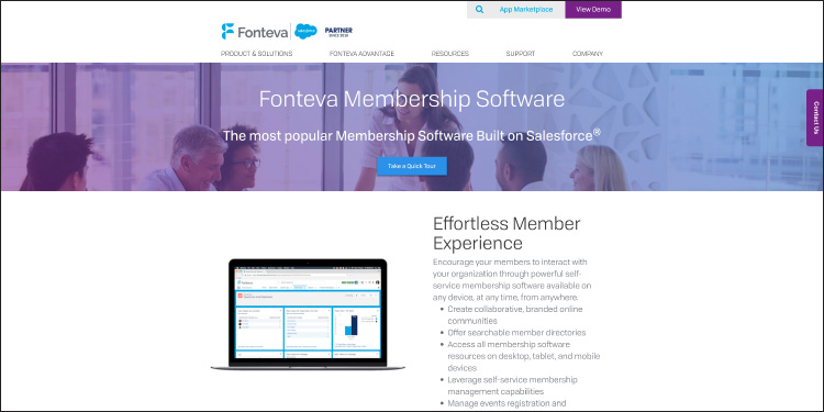 Consider these powerful features from the Fonteva association management platform.
