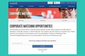 Create a dedicated matching gift informative page on your website.