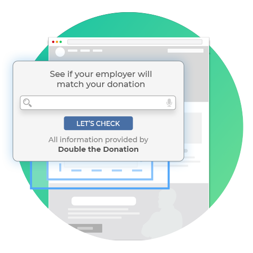 Learn more about Double the Donation, the best matching gift database.