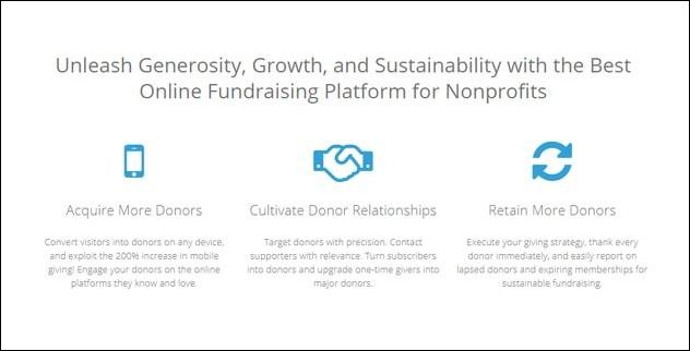 Salsa's digital fundraising features make it one of the most useful Salesforce plugins for nonprofits.