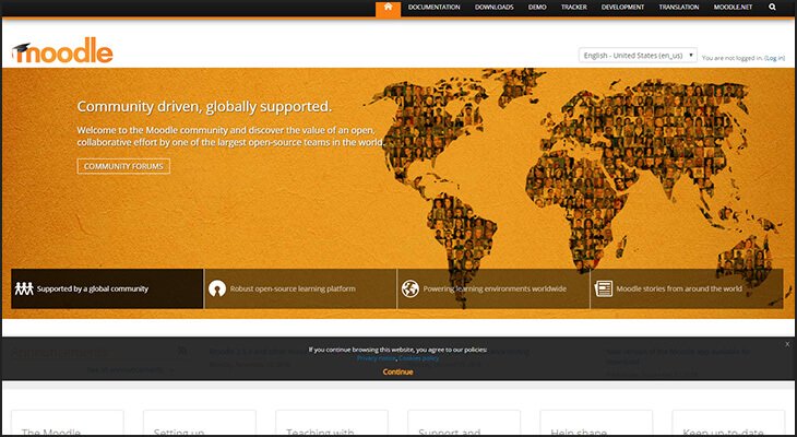 Moodle is the best LMS software provider for organizations that want an open-source software. 