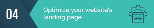 Optimize your landing page for your email fundraising campaign!