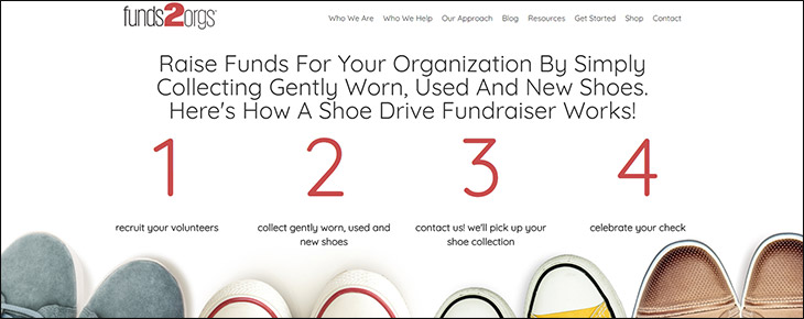 Visit Funds2Orgs website for more information about the donation platform.