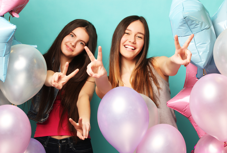 A balloon pop party is a great school fundraising idea for middle school-aged kids.