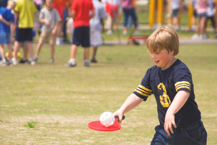 A field day is a great school fundraising idea for elementary-aged kids.