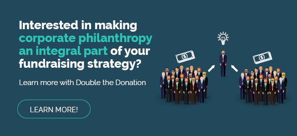 Maximize your employer append records and impact with Double the Donation.