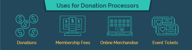 Donation processing has many uses for nonprofits.