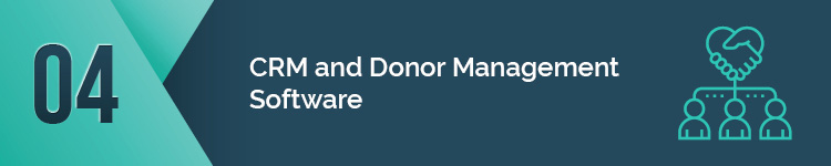 Learn more about how CRM software can help as a part of COVID-19 fundraising resources. 