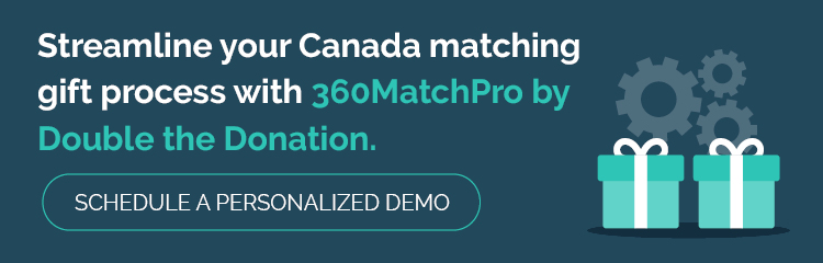 Grow your Canada matching gift revenue with 360MatchPro!