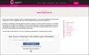 Opportunity International raises money from Canada matching gifts.