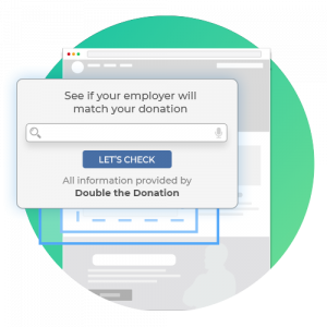 Double the Donation is a top matching gift tool for nonprofits.