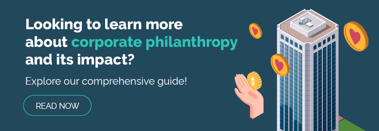 If you're intrigued by these corporate giving statistics, visit our guide to learn more about corporate philanthropy overall.
