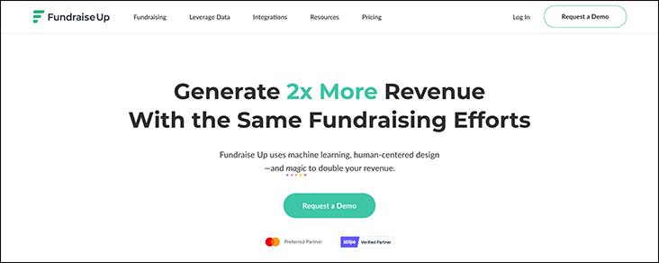 Fundraise Up is one of our favorite online donation tools.