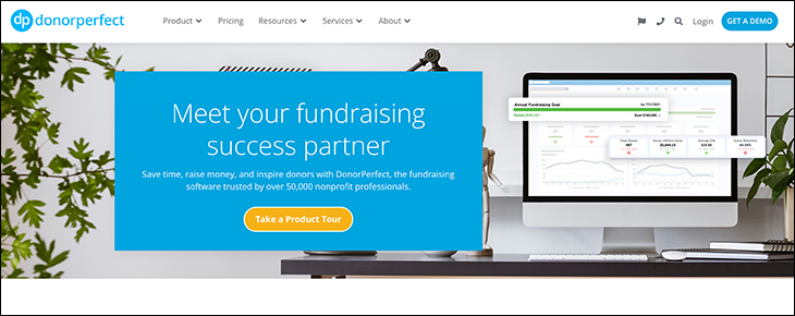 DonorPerfect is one of our favorite CRMs for nonprofits.