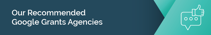 This section gives an overview of the top five expert Google Grant agencies and their services.