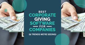 Here's our reviews of the best corporate giving software for companies.