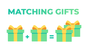 Matching gift concept for academic giving days