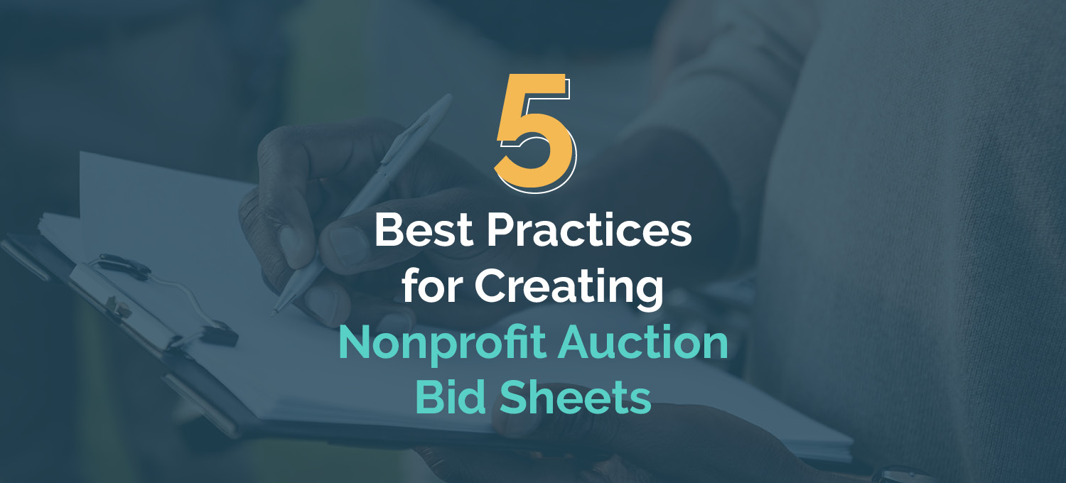 Silent Auctions: A How-to Guide to Receiving More Bids