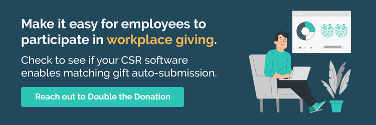 Click here to chat with experts about whether your CSR software enables matching gift auto-submission.
