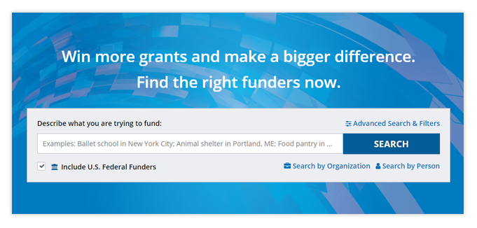 A look at Candid's corporate grant database