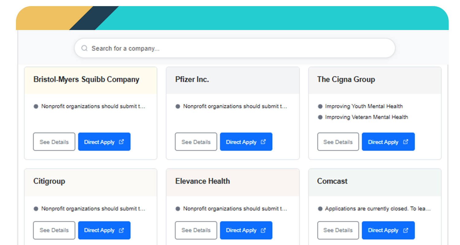 Double the Donation Grant