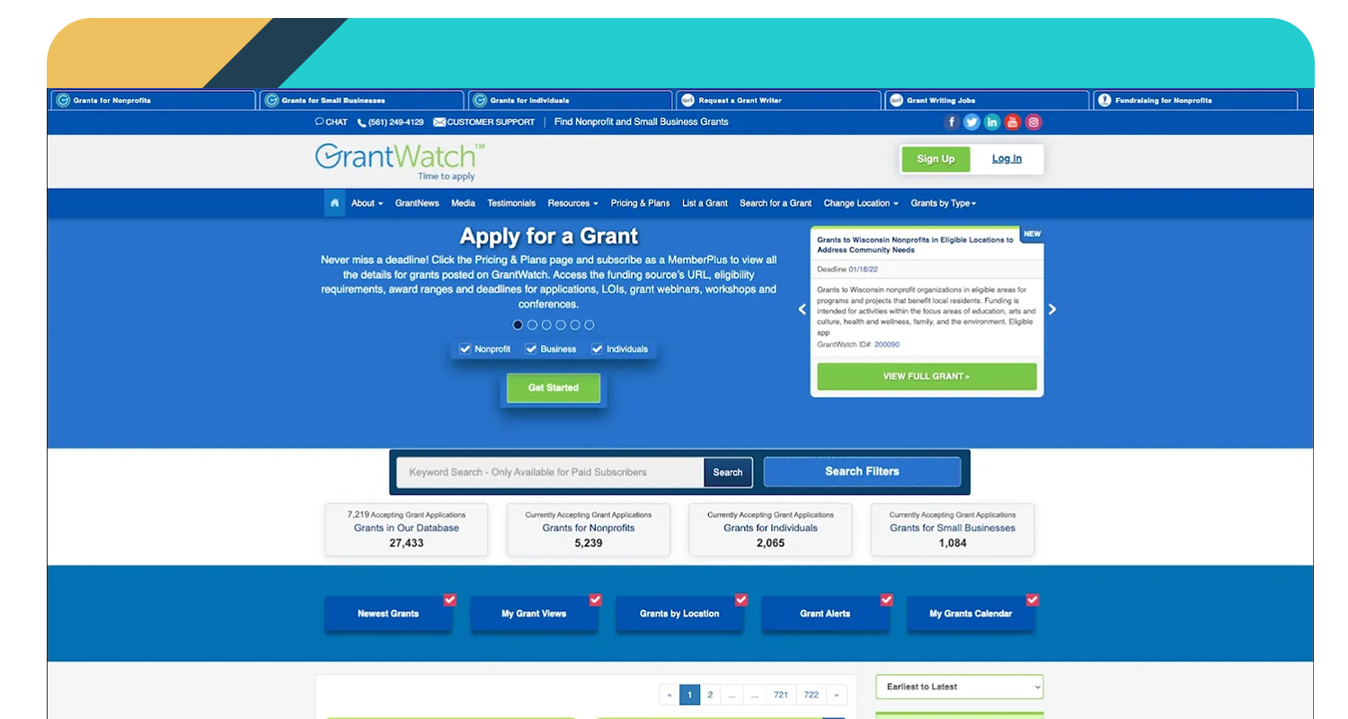 GrantWatch Grant