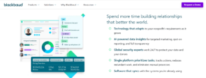 Blackbaud offers top nonprofit fundraising tools.