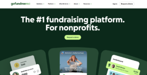 GoFundMe Pro offers top nonprofit fundraising tools.