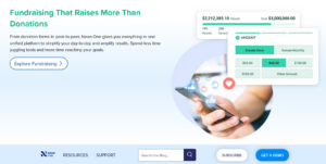 Neon One offers top nonprofit fundraising tools.