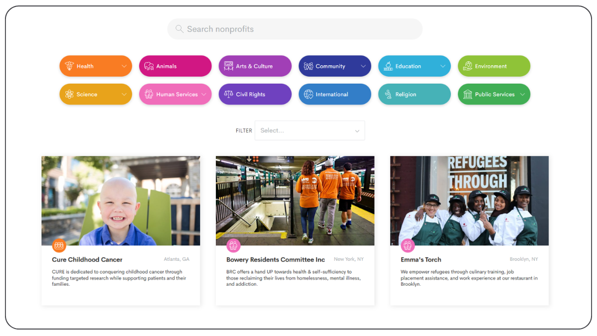 Registering with CSR portals increases visibility for your nonprofit.